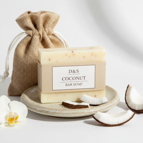 D&S Coconut Bar Soap product image